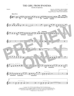 The Girl From Ipanema von Norman Gimbel (Download) 