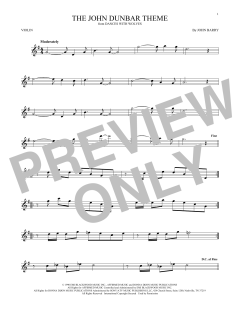 The John Dunbar Theme von John Barry (Download) 