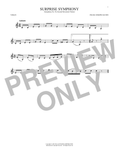 The Surprise Symphony von Franz Joseph Haydn (Download) 