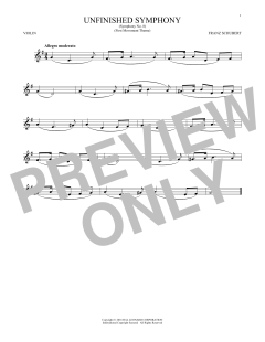 The Unfinished Symphony von Franz Schubert (Download) 