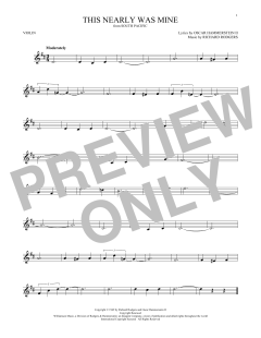 This Nearly Was Mine von Oscar Hammerstein II (Download) 