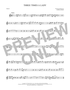 Three Times A Lady von The Commodores (Download) 