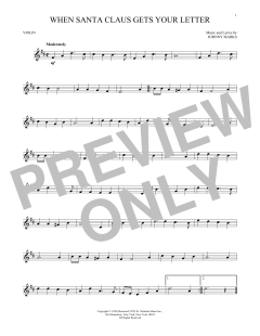 When Santa Claus Gets Your Letter von Johnny Marks (Download) 