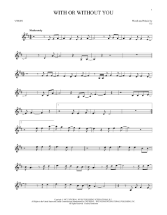 With Or Without You von U2 (Download) 