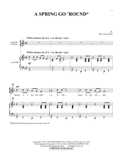 A Spring Go 'Round von Jill Gallina (Download) 