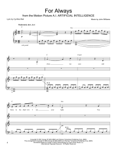 For Always von John Williams (Download) 