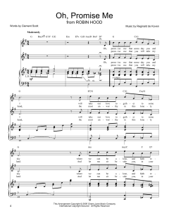 Oh, Promise Me von Donald Sosin (Download) 