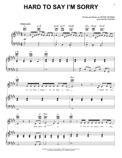 Hard To Say I'm Sorry von Chicago (Download) 