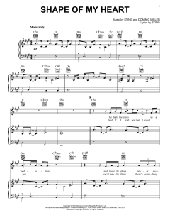 Shape Of My Heart von Sting (Download) 