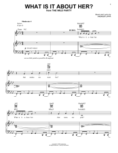 What Is It About Her? von Andrew Lippa (Download) 