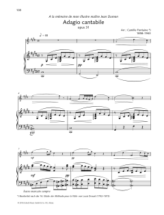 Adagio Cantabile von Camille Fontaine (Download) 