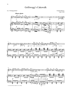 Golliwogg's Cakewalk von Wolfgang Birtel (Download) 