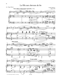 La fille aux chevreux de lin von Claude Debussy (Download) 