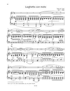 Larghetto con moto von Niels Wilhelm Gade (Download) 