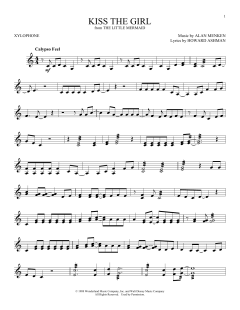 Kiss The Girl von Alan Menken (Download) 