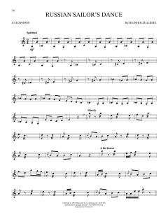 Russian Sailor's Dance von Reinhold Glière (Download) 