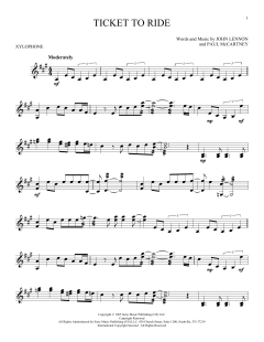 Ticket To Ride von The Beatles (Download) 