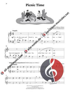The Easiest Gillock Pieces for Beginning Pianist von William Gillock 