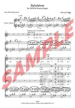 Balulalow von Samuel Pegg (Download) 