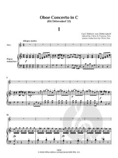 Oboe Concerto in C (Rtt 32) von Carl Ditters von Dittersdorf 