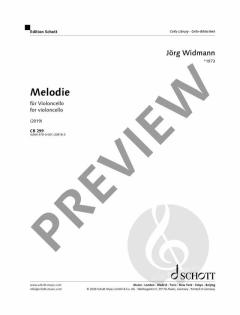 Melodie  von Jörg Widmann 