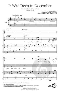 It Was Deep in December von Mary Donnelly (Download) 