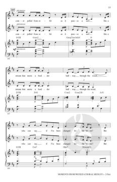 Moments from Wicked von Stephen Schwartz (Download) 