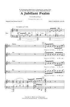 A Jubilant Psalm von Emily Crocker (Download) 