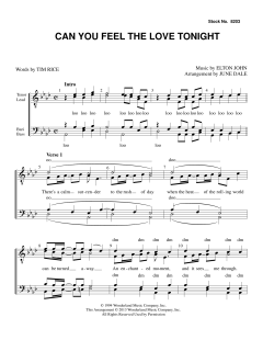 Can You Feel The Love Tonight? von Elton John (Download) 