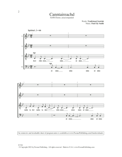 Canntaireachd von Ely Smith Paul (Download) 
