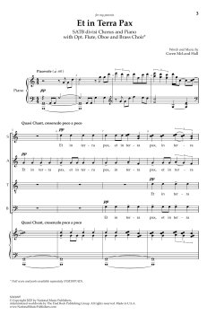 Et in Terra Pax von Gwen MacLeod Hall (Download) 