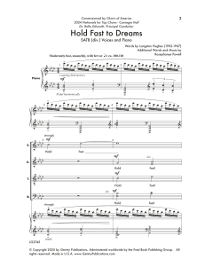 Hold Fast to Dreams von Rosephanye Powell (Download) 