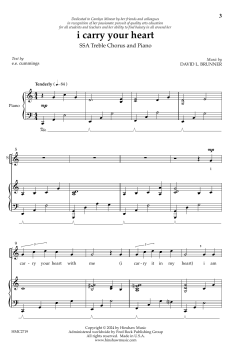 i carry your heart von David L. Brunner (Download) 
