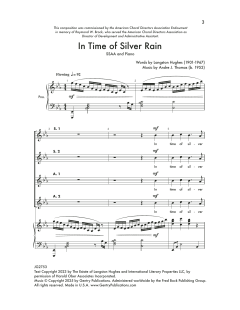 In Time of Silver Rain von André J. Thomas (Download) 