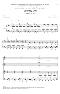 Journey On! von Reginal Wright (Download) 