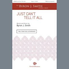 Just Can't Tell It All von Byron Smith (Download) 