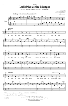 Lullabies At The Manger (Download) 