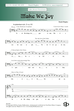 Make We Joy von Daniel Hughes (Download) 