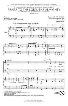 Praise to the Lord, the Almighty (Download) 