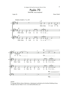 Psalm 70 von Oscar Osicki (Download) 