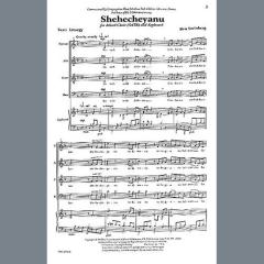 Shehecheyanu Keyboard von Ben Steinberg (Download) 