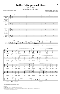 To The Extinguished Stars von Anton Arensky (Download) 