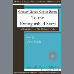 To The Extinguished Stars von Anton Arensky (Download) 