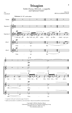 Trisagion von Iryna Alexksiychuk (Download) 
