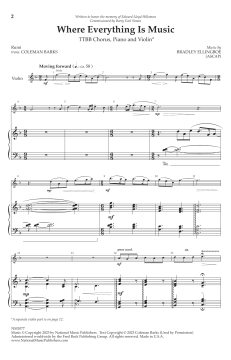 Where Everything Is Music von Bradley Ellingboe (Download) 