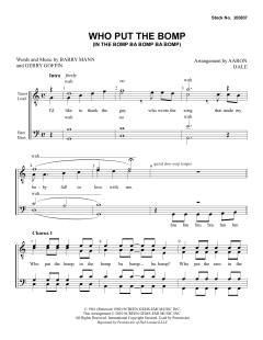 Who Put The Bomp (Download) 