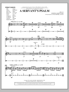 A Servant's Psalm von Joseph M. Martin (Download) 