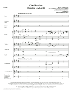 Confession (Forgive Us, Lord) von Sue C. Smith (Download) 