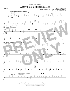 Grown-Up Christmas List (arr. Kirby Shaw) von Amy Grant (Download) 