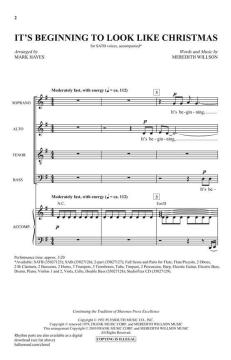It's Beginning To Look Like Christmas von Meredith Willson (Download) 